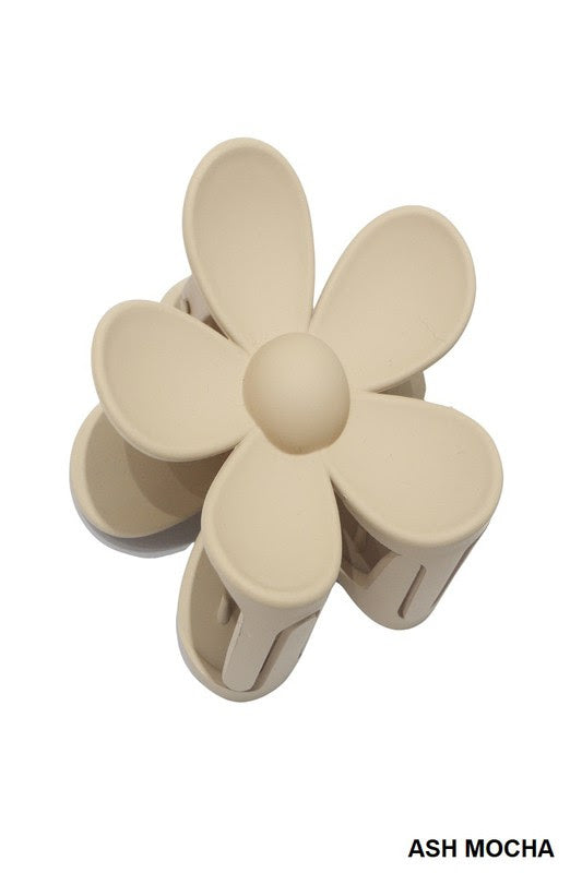 Flower Claw Clip in multiple colors
