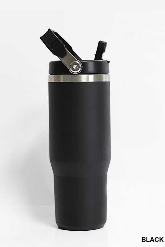 Flip Straw Tumbler