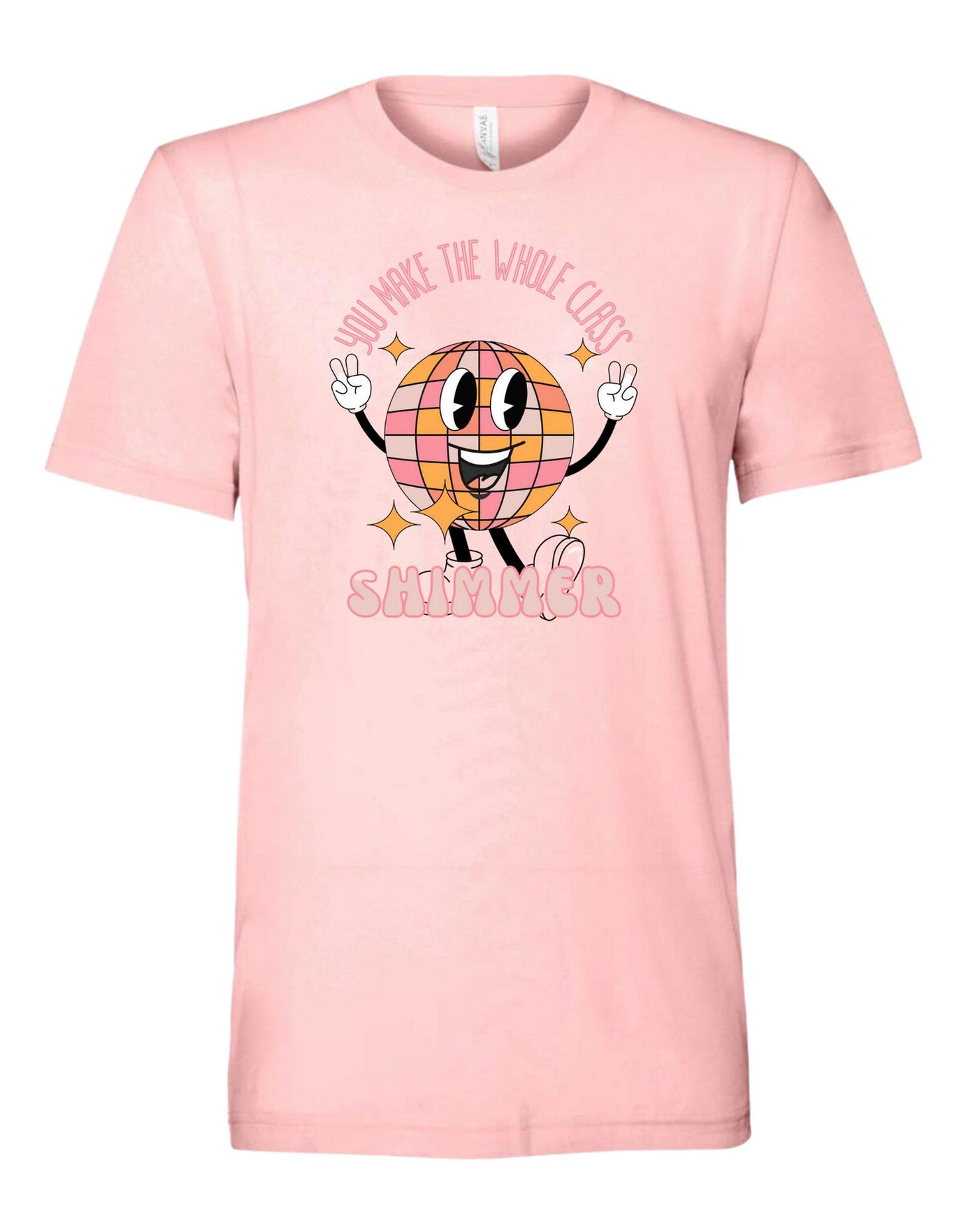 You Make The Whole Class Shimmer tee, in multiple colors